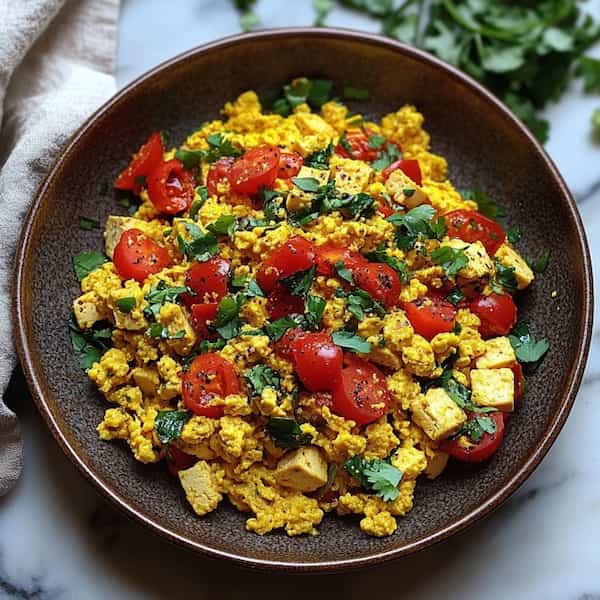 tofu scramble completed