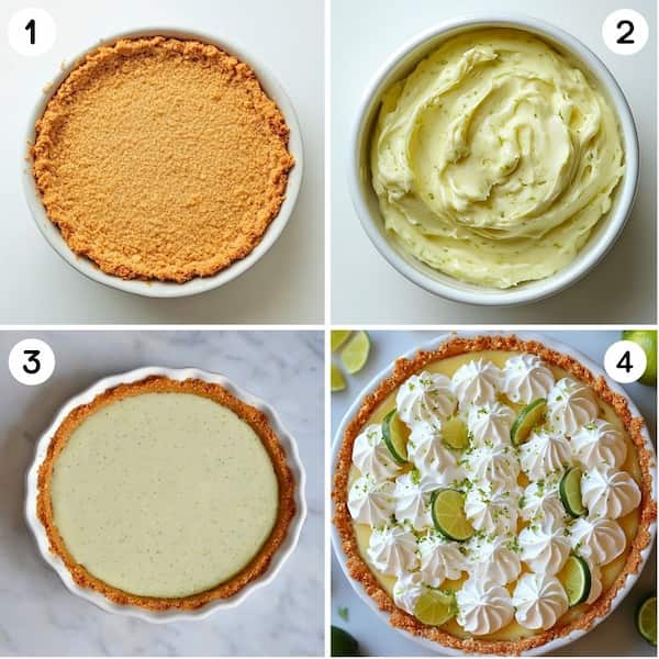 key lime pie process
