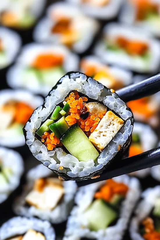 vegetarian sushi recipe