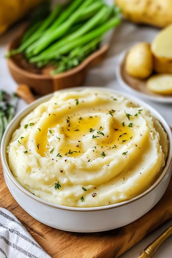 garlic mashed potatoes