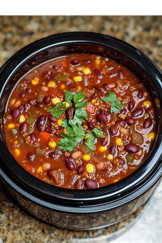meatless chili recipe